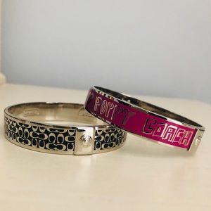 Coach Bangle Bracelet Set